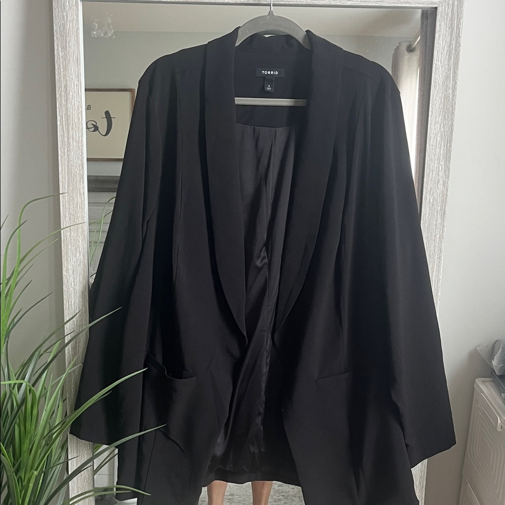 Torrid Classic Black Blazer